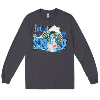Smoke let it snow christmas Long Sleeve Tee - FaDigitalArtStudio