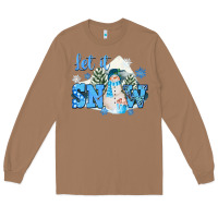 Toasted Coconut let it snow christmas Long Sleeve Tee - FaDigitalArtStudio