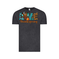 Vintage Black love thanksgivings turkey Vintage Tee - RanaPortraitStore