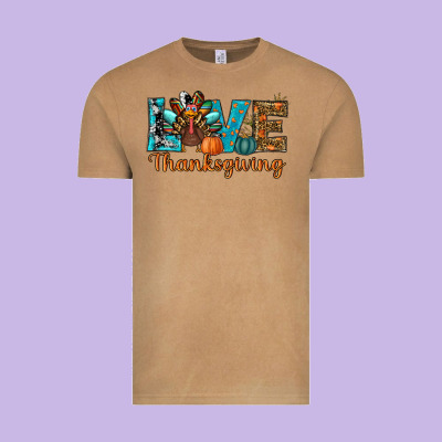 Love Thanksgivings Turkey Vintage Tee Designed By Ranaportraitstore