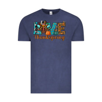 Vintage Denim love thanksgivings turkey Vintage Tee - RanaPortraitStore