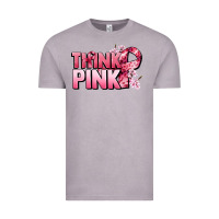 Think Pink Cancer Awareness Vintage Tee | Teevron