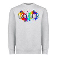 Heather Grey love wins pride lgbtq Heavyweight Sweatshirt - AdoDesignShop
