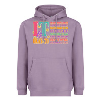 Lavender it is okay to Heavyweight Hoodie - JahusDesignShop
