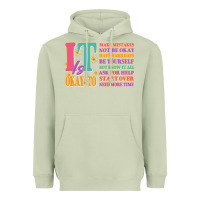 Matcha it is okay to Heavyweight Hoodie - JahusDesignShop