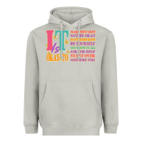 Moon Dust it is okay to Heavyweight Hoodie - JahusDesignShop