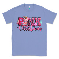 Colony Blue pink christmas Classic Tee - CowGirlArtShop