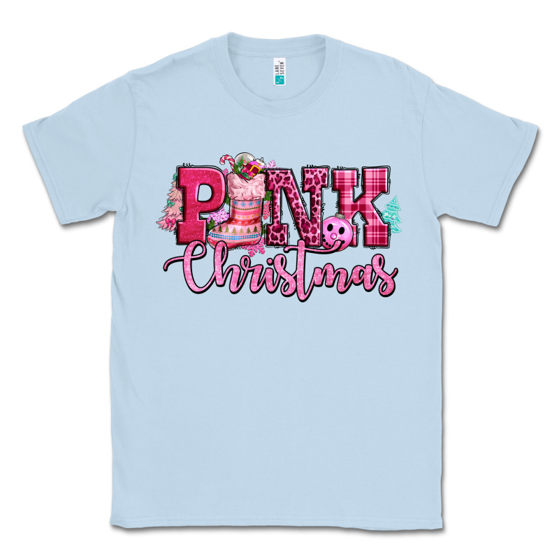Pink Christmas Classic Tee by CowGirlArtShop | Teevron