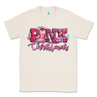 Natural pink christmas Classic Tee - CowGirlArtShop
