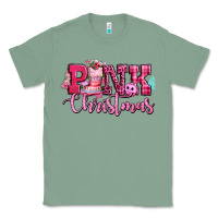 Sage pink christmas Classic Tee - CowGirlArtShop