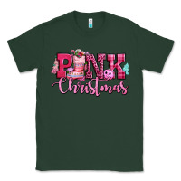 Sports Green pink christmas Classic Tee - CowGirlArtShop