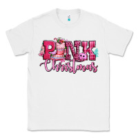 White pink christmas Classic Tee - CowGirlArtShop