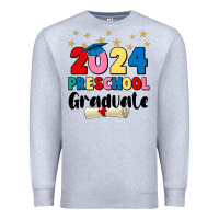 Heather Grey 2024 preschool graduate Premium Sweatshirt - JahusDesignShop