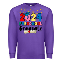 Purple 2024 preschool graduate Premium Sweatshirt - JahusDesignShop