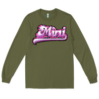 Army Green Mini Leopard Long Sleeve Tee - RanaPortraitStore
