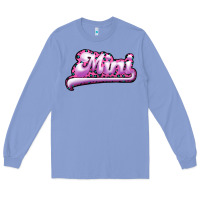 Colony Blue Mini Leopard Long Sleeve Tee - RanaPortraitStore