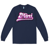 Navy Mini Leopard Long Sleeve Tee - RanaPortraitStore