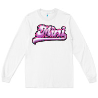 White Mini Leopard Long Sleeve Tee - RanaPortraitStore