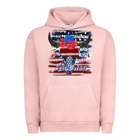 Pigment Salmon bull skull america Urban Hoodie - JahusDesignShop