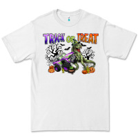 Trick Or Treat With Monster Truck And T Rex Premium Tee | Teevron
