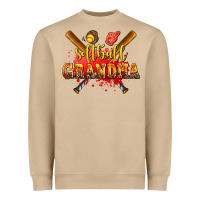 Mushroom softball grandma Heavyweight Sweatshirt - AdoDesignShop