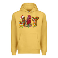 Antique Gold Joy Rooster Premium Hoodie - LillyAllenDesigns