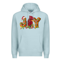 Blue Mist Joy Rooster Premium Hoodie - LillyAllenDesigns