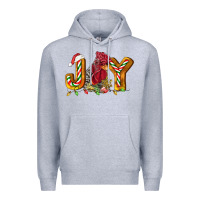 Heather Grey Joy Rooster Premium Hoodie - LillyAllenDesigns
