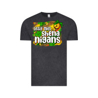 Vintage Black St. Patrick's Little miss shenanigans Vintage Tee - OliviaCreatesArt