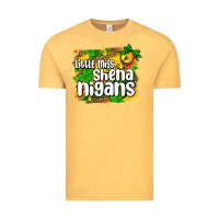 Vintage Mustard St. Patrick's Little miss shenanigans Vintage Tee - OliviaCreatesArt