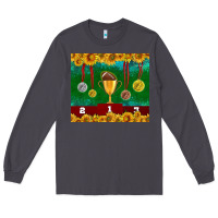 Smoke american football trophy cup and medal tumbler Long Sleeve Tee - BundleAndBundleShop