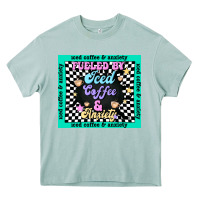 Arona fueled by ıced coffee and anxiety Heavy Core Tee - TumblerDesignByShophia