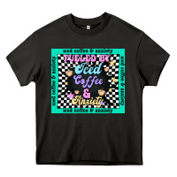 Asphalt fueled by ıced coffee and anxiety Heavy Core Tee - TumblerDesignByShophia