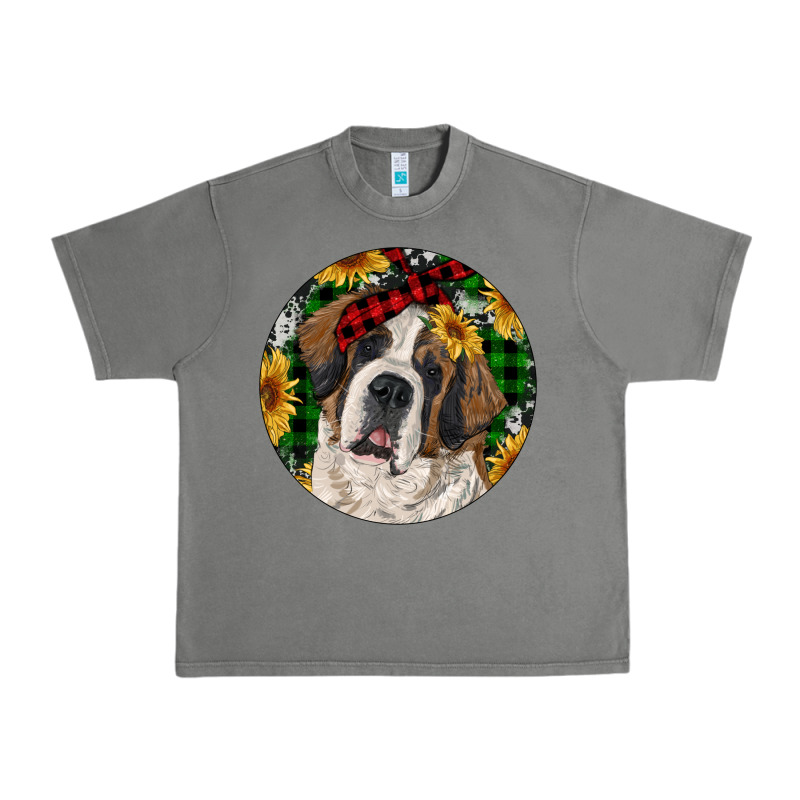 Christmas St. Bernard Urban Heavy Tee by RanaPortraitStore | Teevron