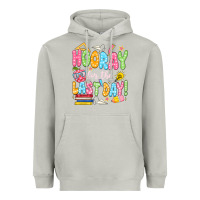 Moon Dust hooray for the last day white Heavyweight Hoodie - JahusDesignShop