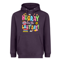 Plum hooray for the last day white Heavyweight Hoodie - JahusDesignShop