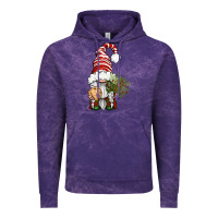 Cloud Purple Christmas Gnome With Cookie Vintage Hoodie - BundleAndBundleShop