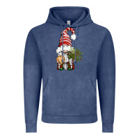 Vintage Denim Christmas Gnome With Cookie Vintage Hoodie - BundleAndBundleShop