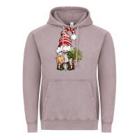 Vintage Zinc Christmas Gnome With Cookie Vintage Hoodie - BundleAndBundleShop