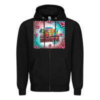Black teacher life Zipper Hoodie - AdoDesignShop