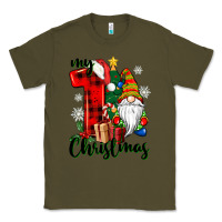 Army Green my first christmas gnome Classic Tee - CowGirlArtShop