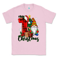 Bubblegum Pink my first christmas gnome Classic Tee - CowGirlArtShop