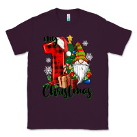 Plum my first christmas gnome Classic Tee - CowGirlArtShop