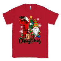 Red my first christmas gnome Classic Tee - CowGirlArtShop