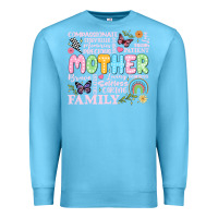Ocean Blue retro mother Premium Sweatshirt - JahusDesignShop