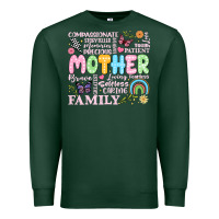 Sports Green retro mother Premium Sweatshirt - JahusDesignShop