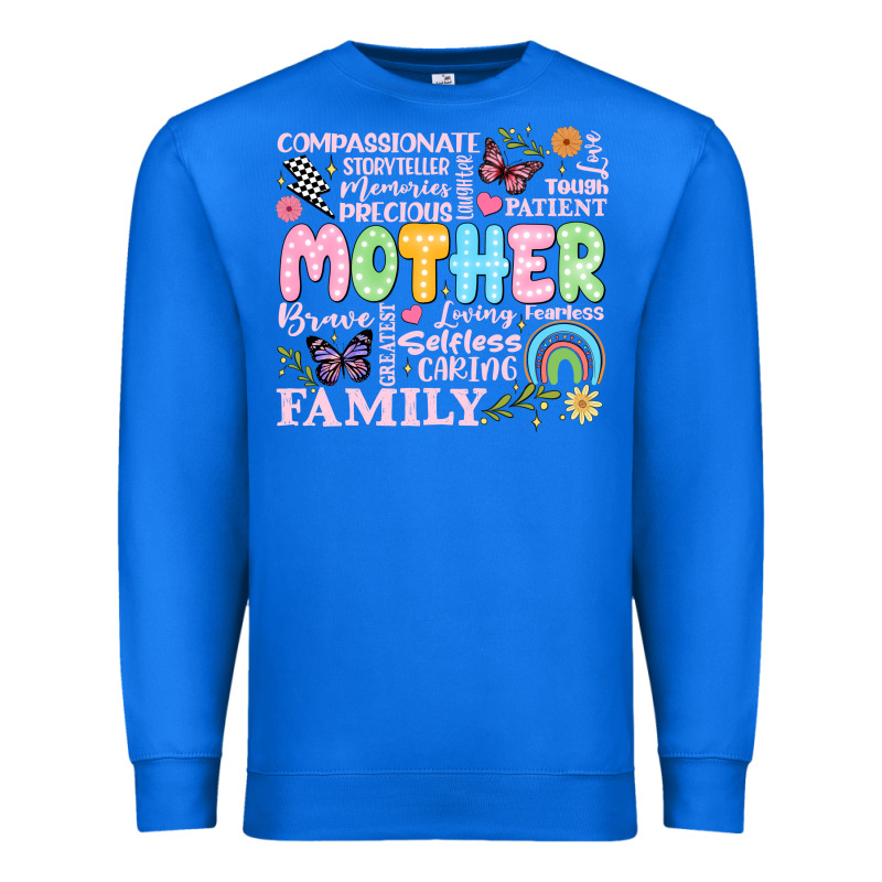 Retro Mother Premium Sweatshirt by JahusDesignShop | Teevron