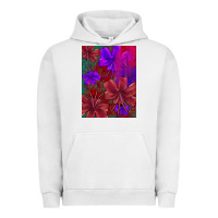 Pigment Lunar Rock floral pattern Urban Hoodie - JahusDesignShop