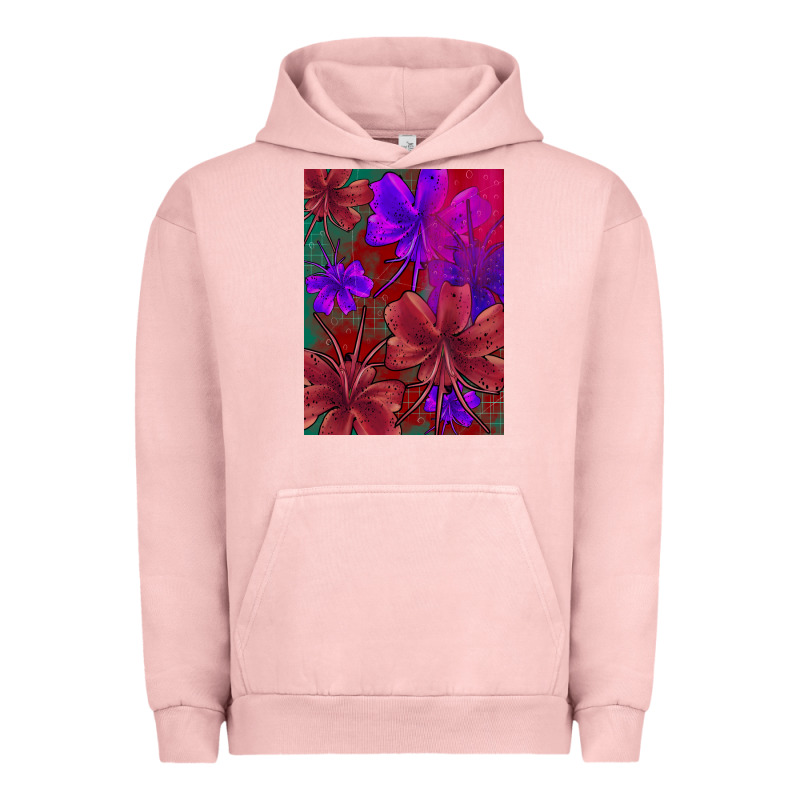 Floral Pattern Urban Hoodie by JahusDesignShop | Teevron