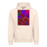 Sandshell floral pattern Urban Hoodie - JahusDesignShop